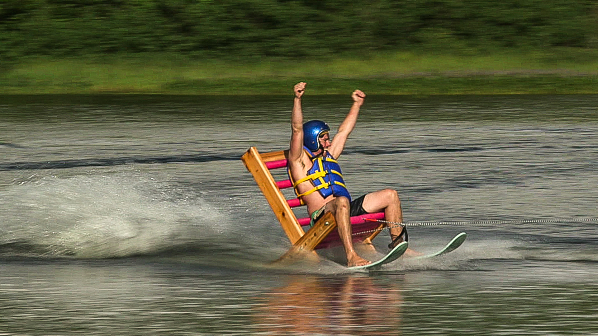 water ski adirondack chair